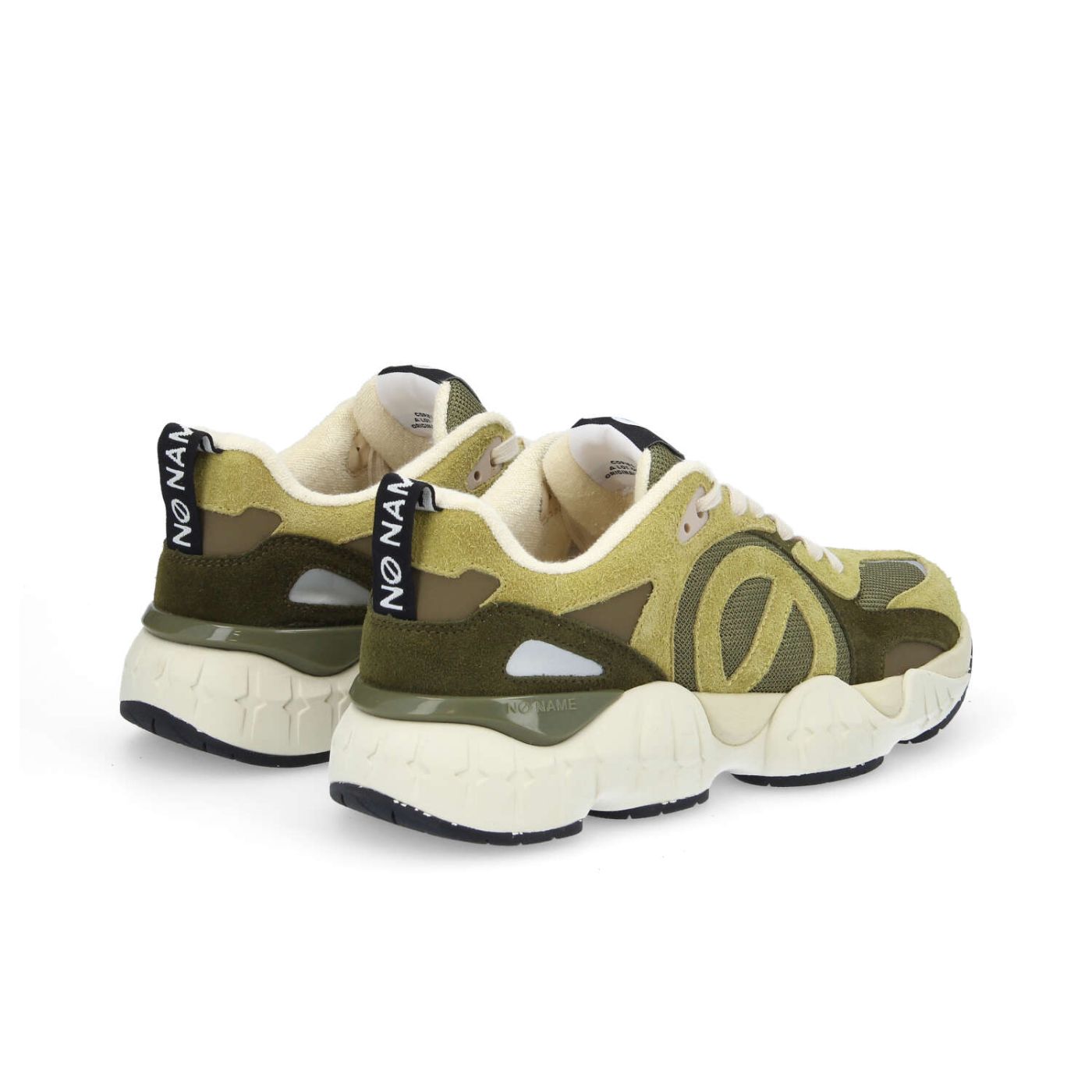 KRAZEE RUNNER M  -  H.SDE/KNIT/SUED  - VERDE KIWI/VERDE OLIVA